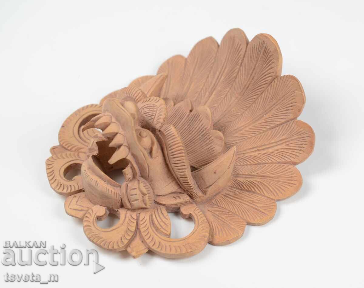 Аукцион Ръчно изработена дървена баронгска маска - Бали Аукцион Ръчно изработена дървена баронгска маска - Бали