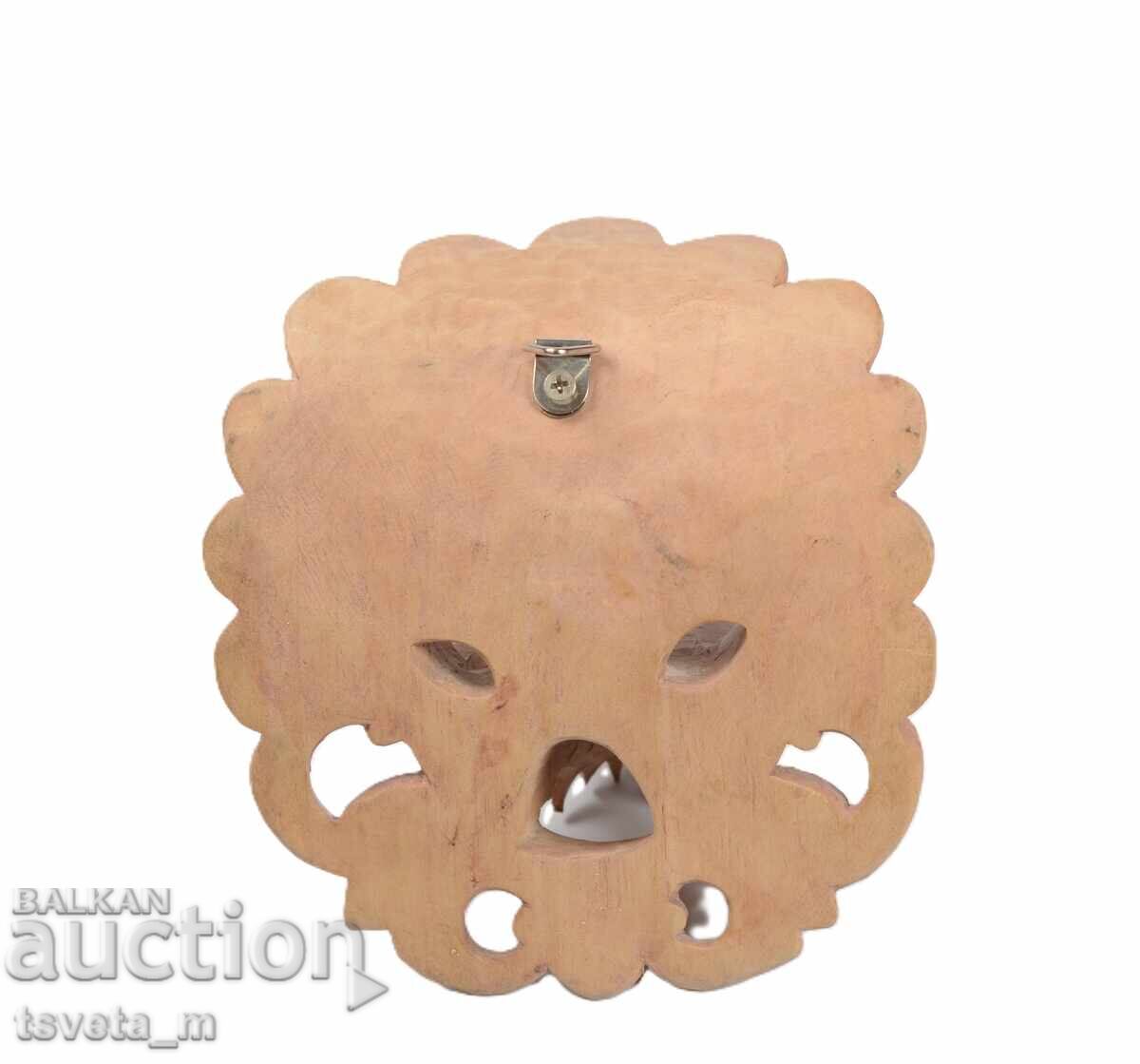 Доставка на Ръчно изработена дървена баронгска маска - Бали Доставка на Ръчно изработена дървена баронгска маска - Бали