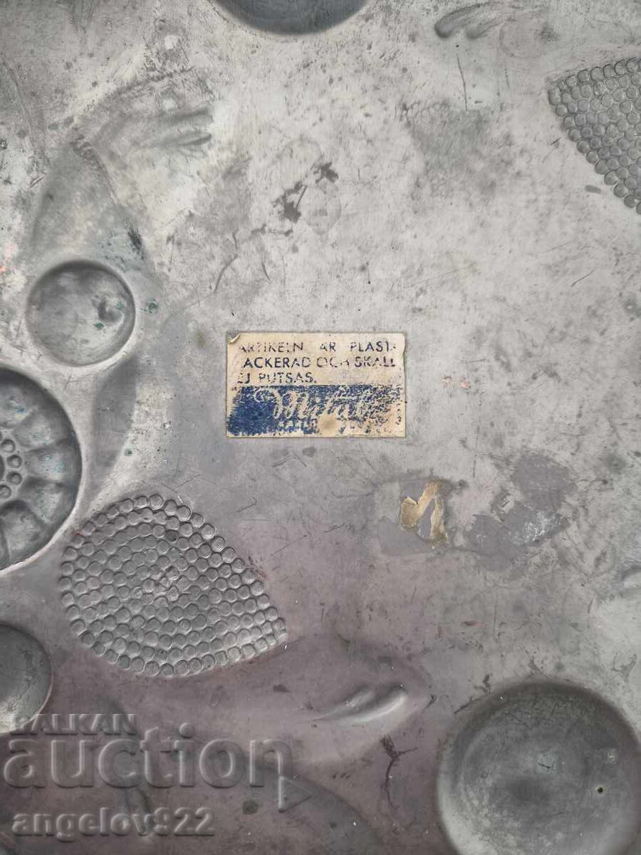 Tavă vintage din cupru!!! - 6