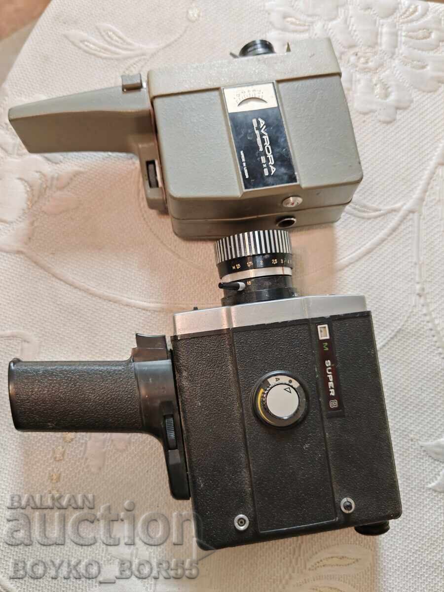 Two Soviet USSR Film Cameras