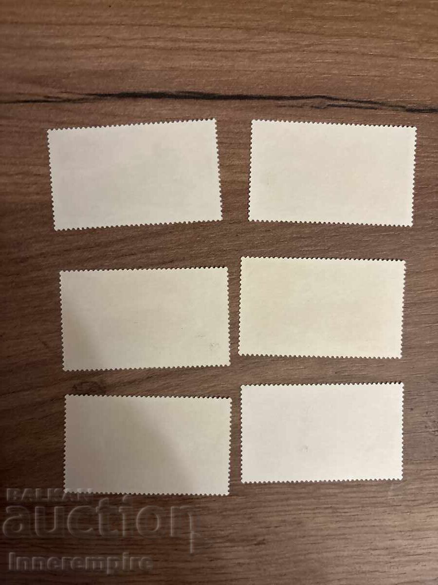 Liberia 1976 – Set complet 6 timbre „Locomotive istorice” - 7 Liberia 1976 – Set complet 6 timbre „Locomotive istorice” - 7