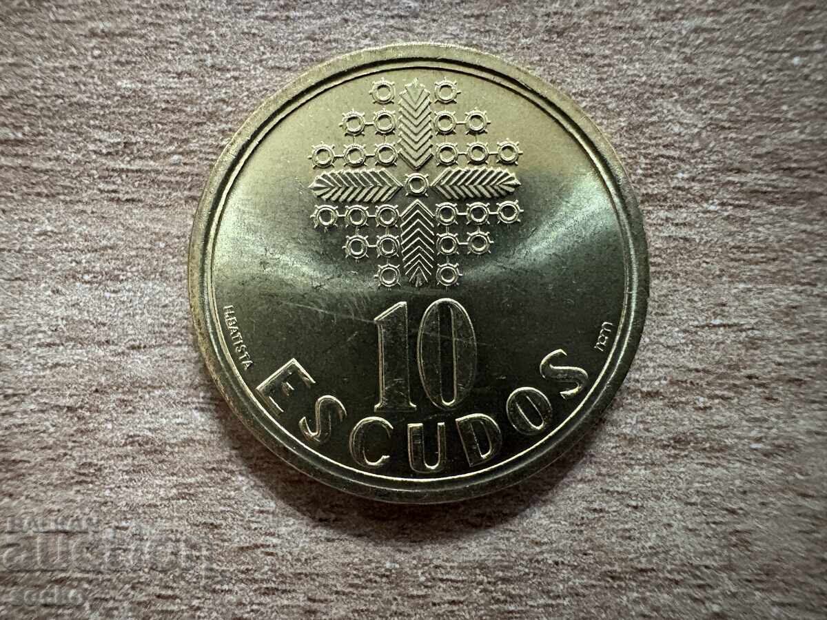 Portugal - 10 Escudos (1992)