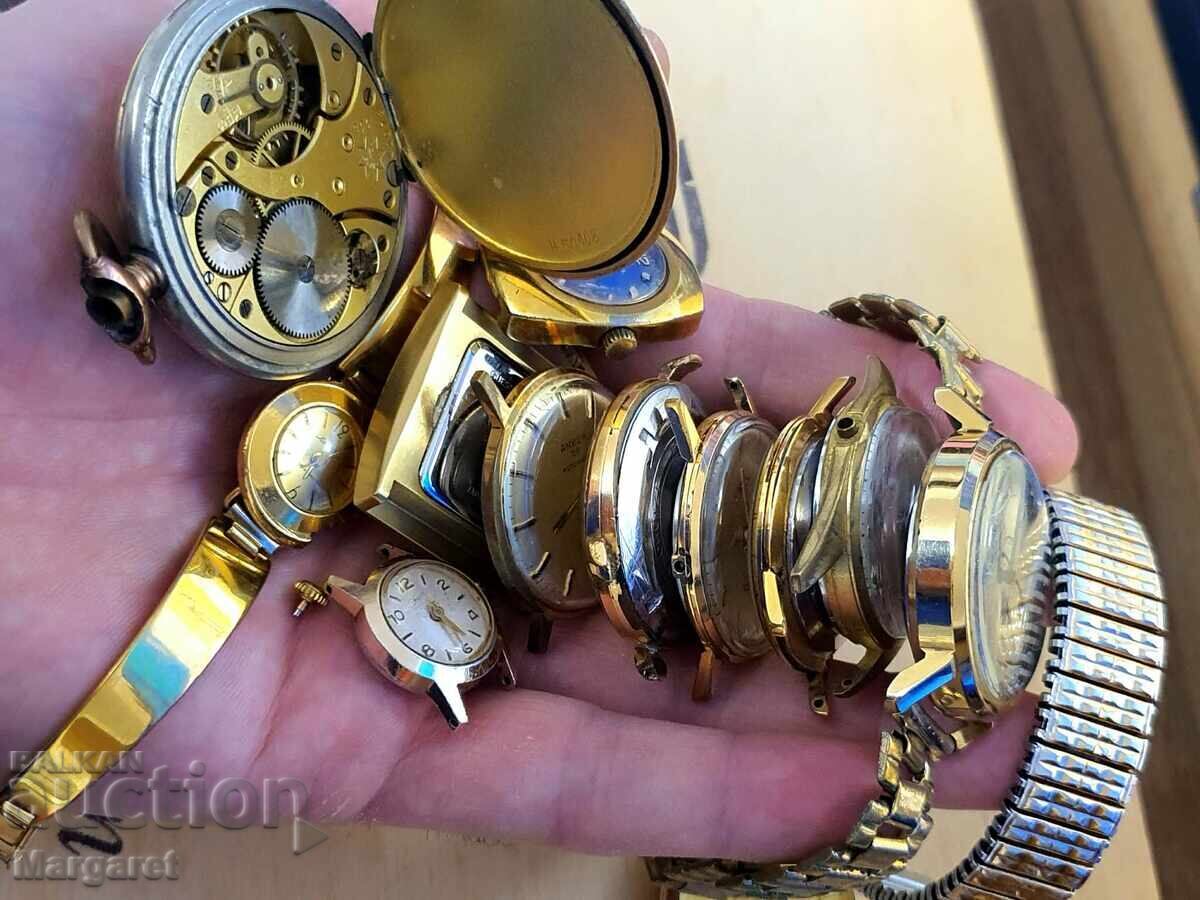 Επιχρυσωμένα ρολόγια χειρός 11 τεμάχια - 5