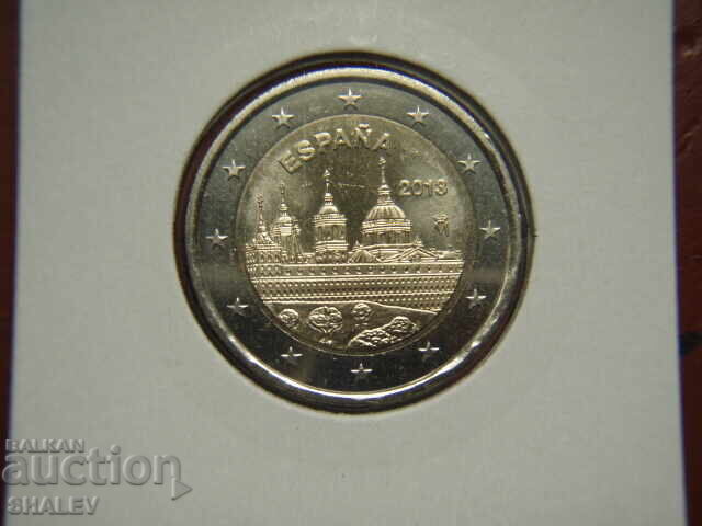 2 euro 2013 Spania "El Escorial" - Unc cu preț € 7.89 | 15.43 BGN
