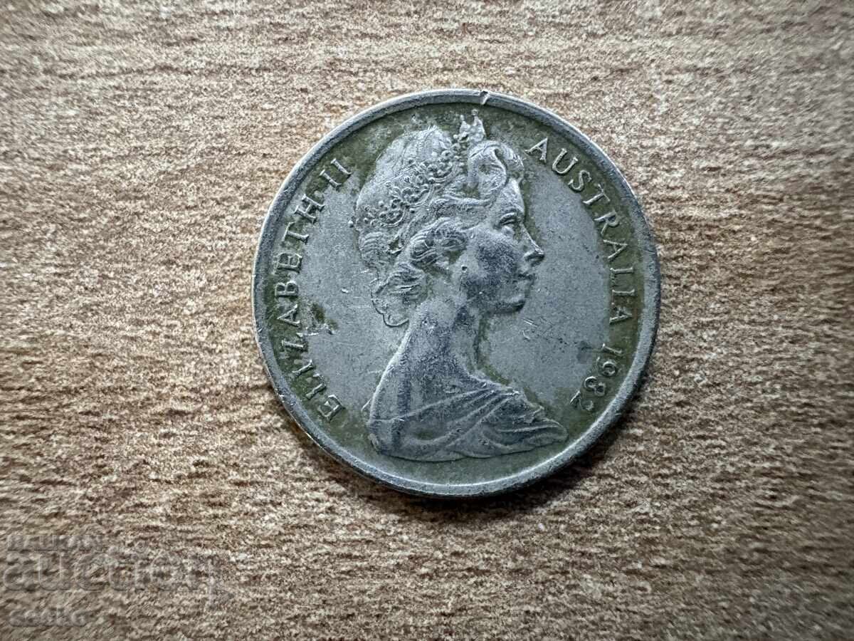 Австралия - 5 цента (1982) с цена € 0.15 | 0.29 лв.