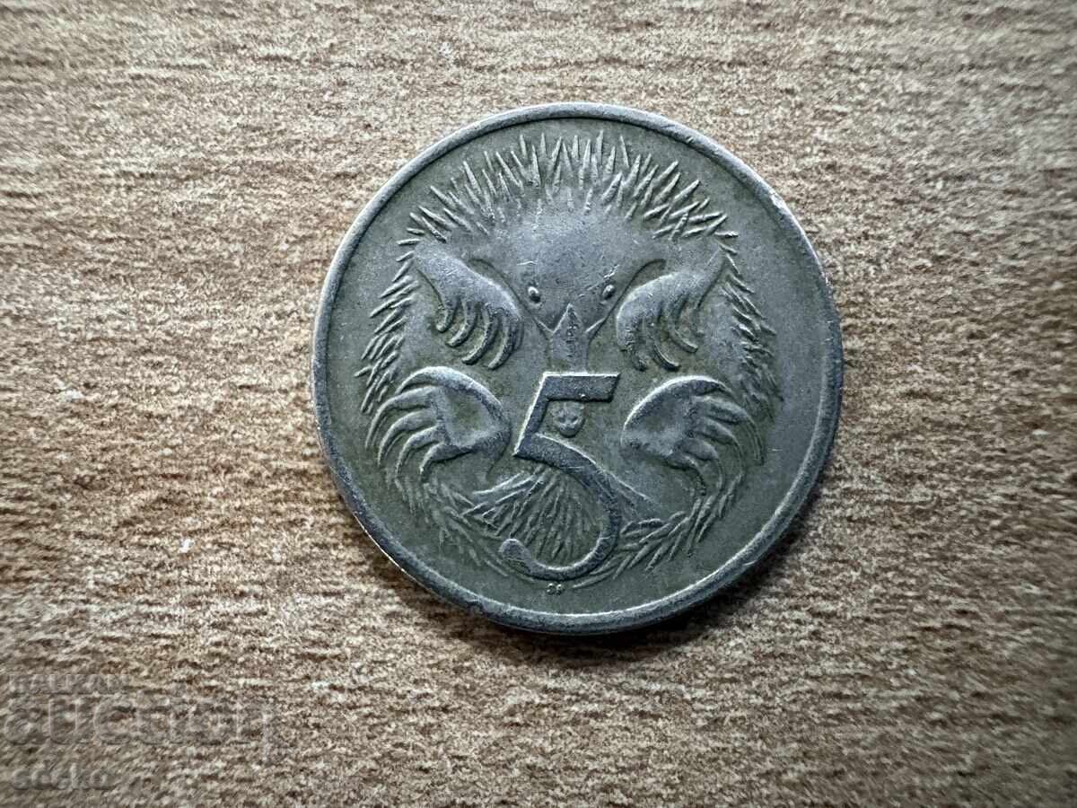 Австралия - 5 цента (1982)