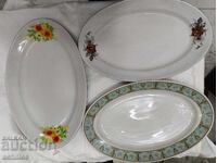 3 τεμ. βουλγαρικά πορσελάνινα πιάτα