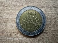 Αργεντινή - 1 πέσο (2010) - Pucará de Tilcara