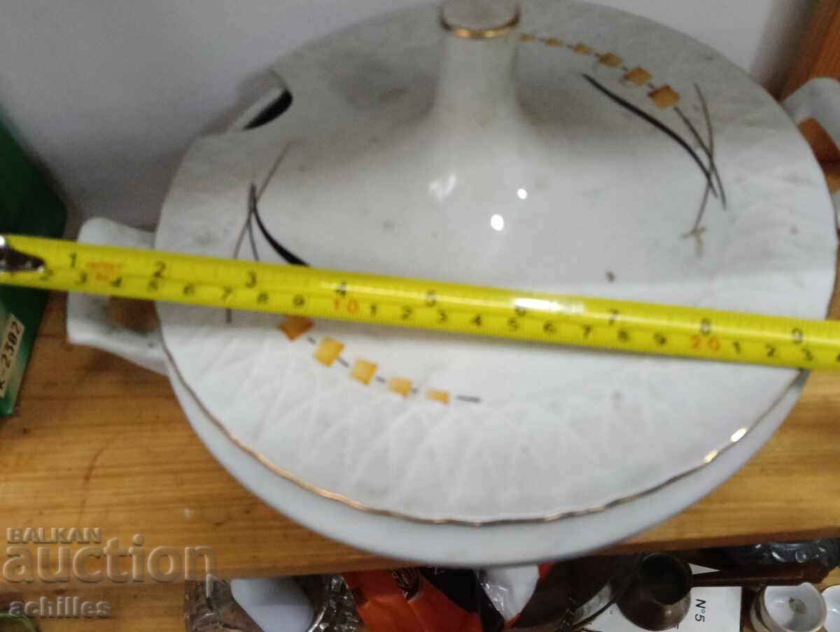 Bulgarian porcelain soup tureen - 5 Bulgarian porcelain soup tureen - 5