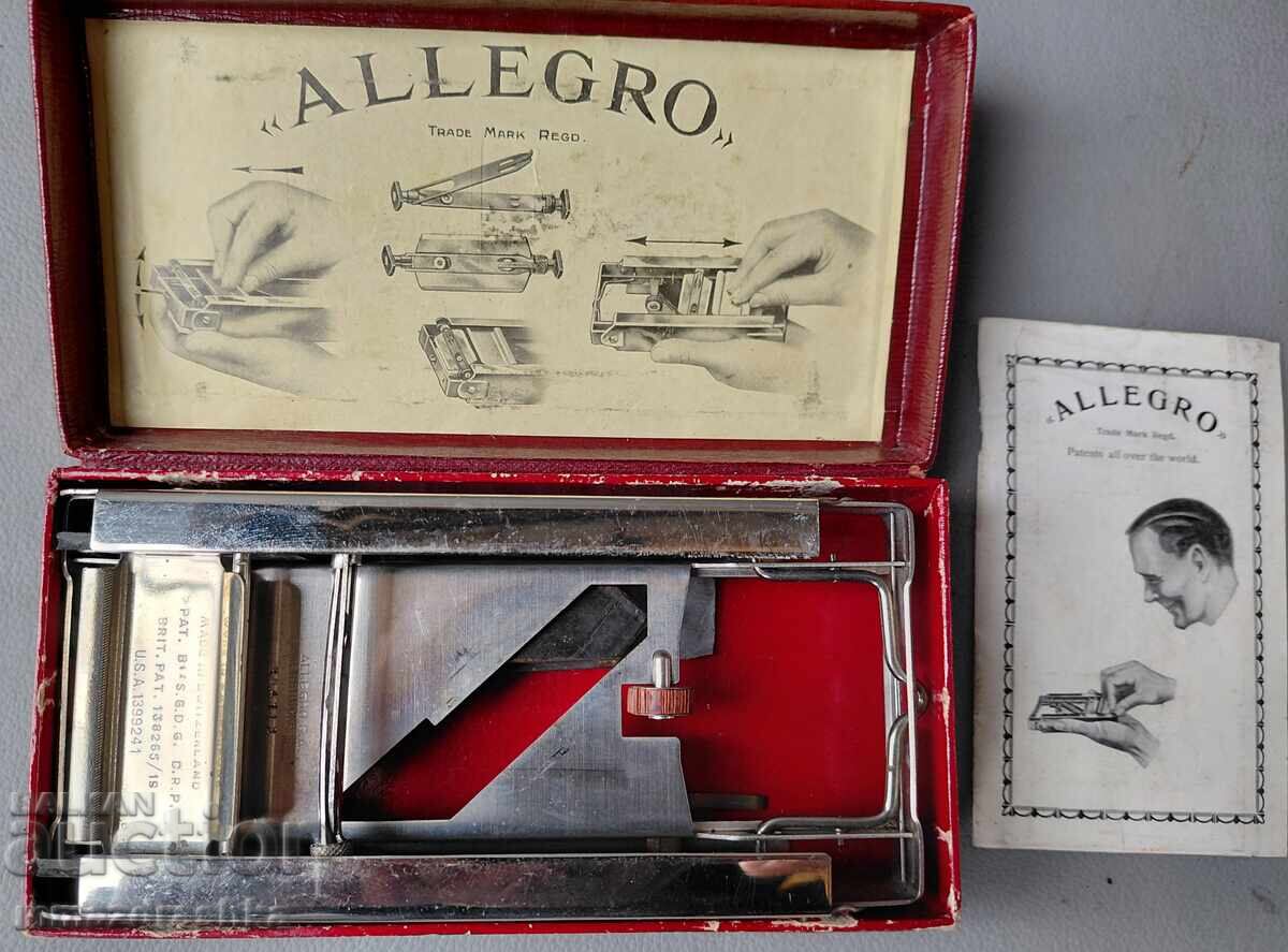 Συσκευή ακονίσματος λεπίδων ξυραφιού 1920 - ALLEGRO