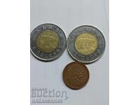 2 νομίσματα ΚΑΝΑΔΑ