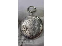 Silver covers, case for Pocket Watch OMEGA - SWISS