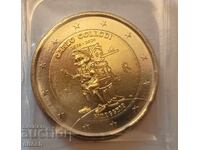 2 euro, Italy, 2026, Carlo Collodi 200th anniversary of birth