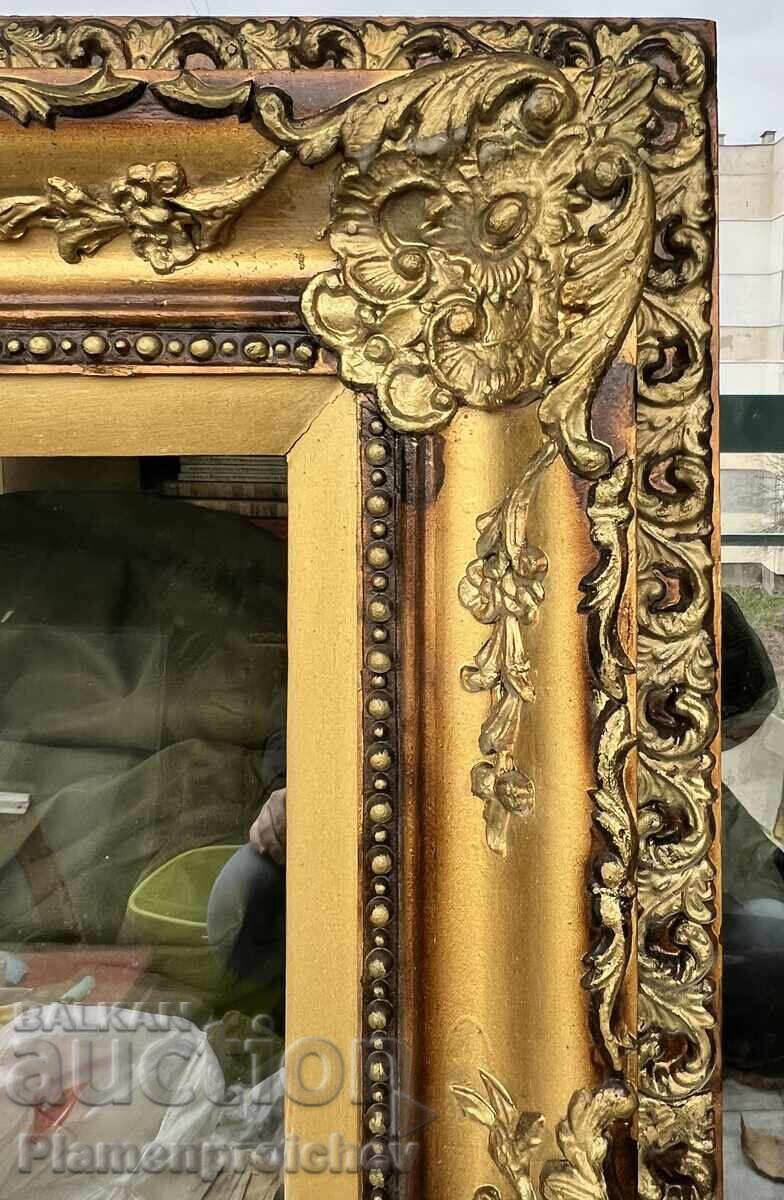 LARGE OLD WELL-PRESERVED FRAME I AM LISTING MORE FRAMES with price € 0.01 | 0.02 BGN