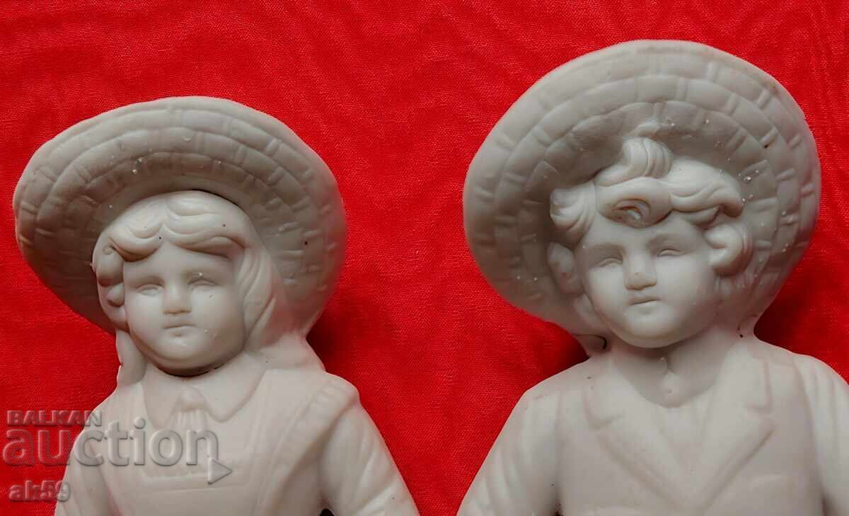 Παράδοση Μωρό και κορίτσι πορσελάνη (μπισκότο) - Γαλλία Παράδοση Μωρό και κορίτσι πορσελάνη (μπισκότο) - Γαλλία