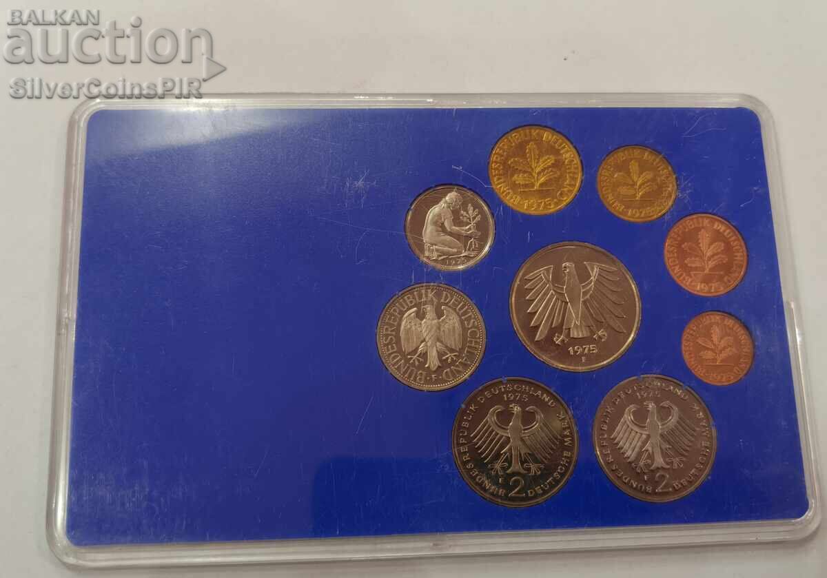 Set Mediu de Mărci Germane 1975 F Stuttgart cu preț € 0.01 | 0.02 BGN