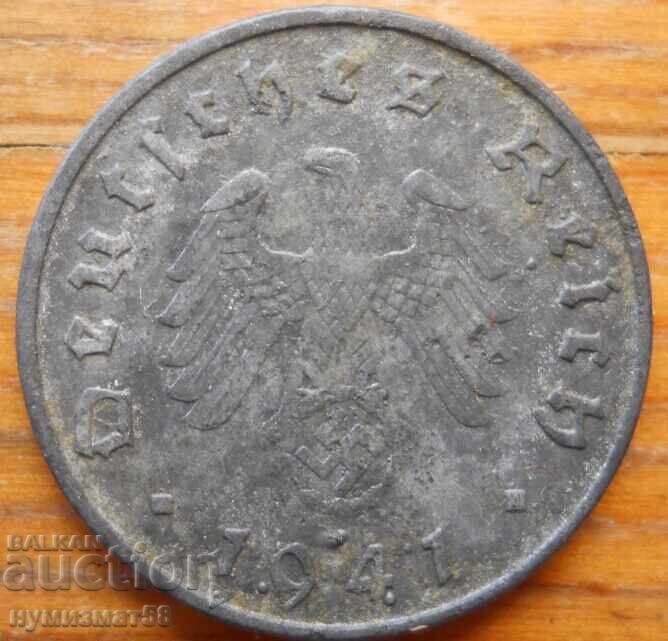 10 пфенига 1941 г. - Германия ( D ) с цена € 1.60 | 3.13 лв.