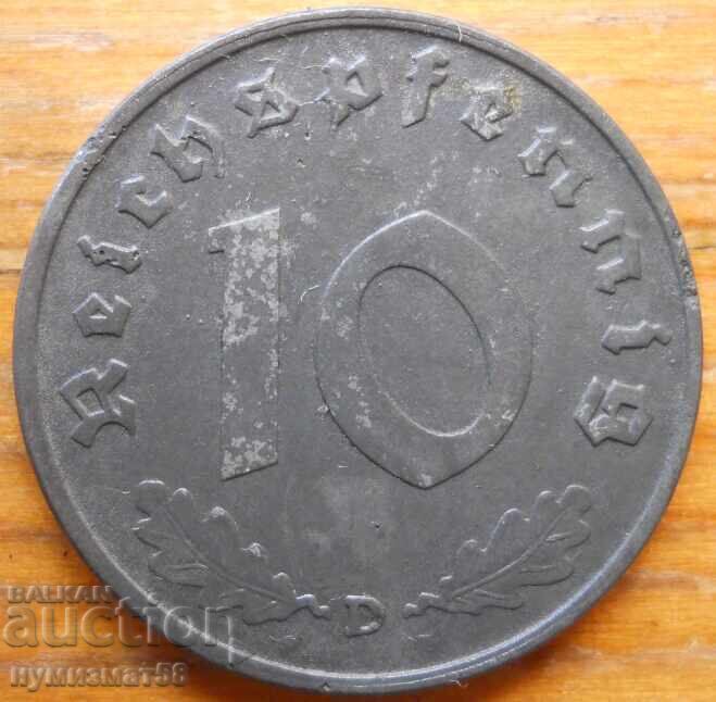 10 пфенига 1941 г. - Германия ( D )