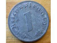 1 пфениг 1942 г. - Германия ( F )