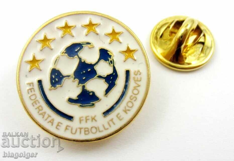 Insignă de fotbal - Federația de Fotbal din Kosovo Insignă de fotbal - Federația de Fotbal din Kosovo