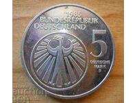 5 γραμματόσημα 1985 - Γερμανία (επέτειος)