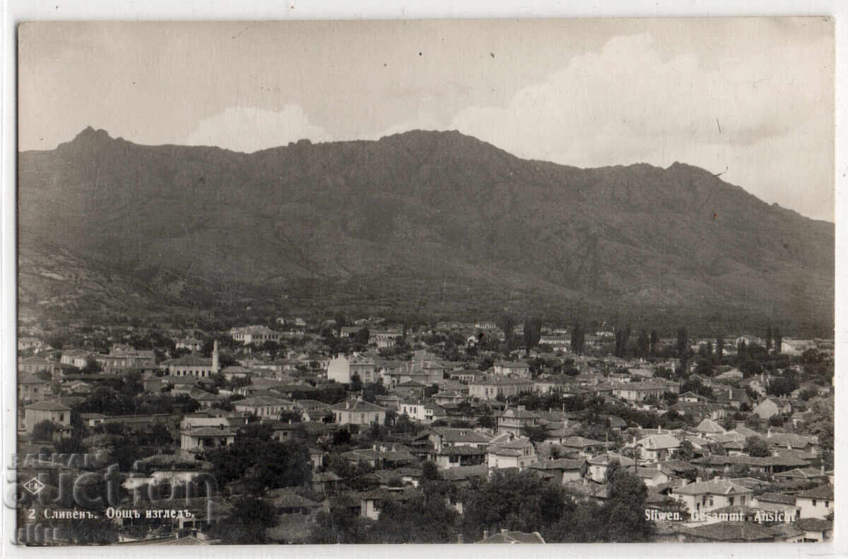 Bŭlgariya, Sliven, Obsht izgled, 1935 g., pŭtuvala