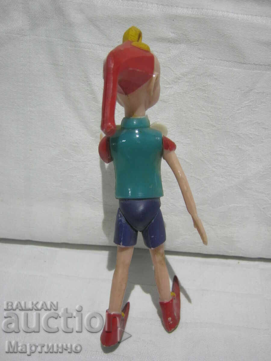 Livrarea Jucărie veche Păpușă Pinocchio cu ochi mobili