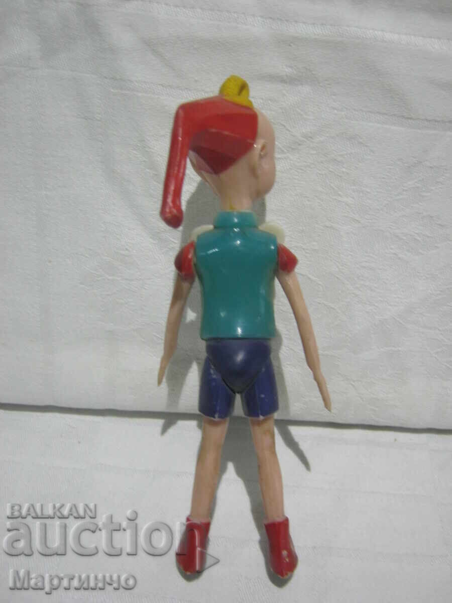 Jucărie veche Păpușă Pinocchio cu ochi mobili - 7