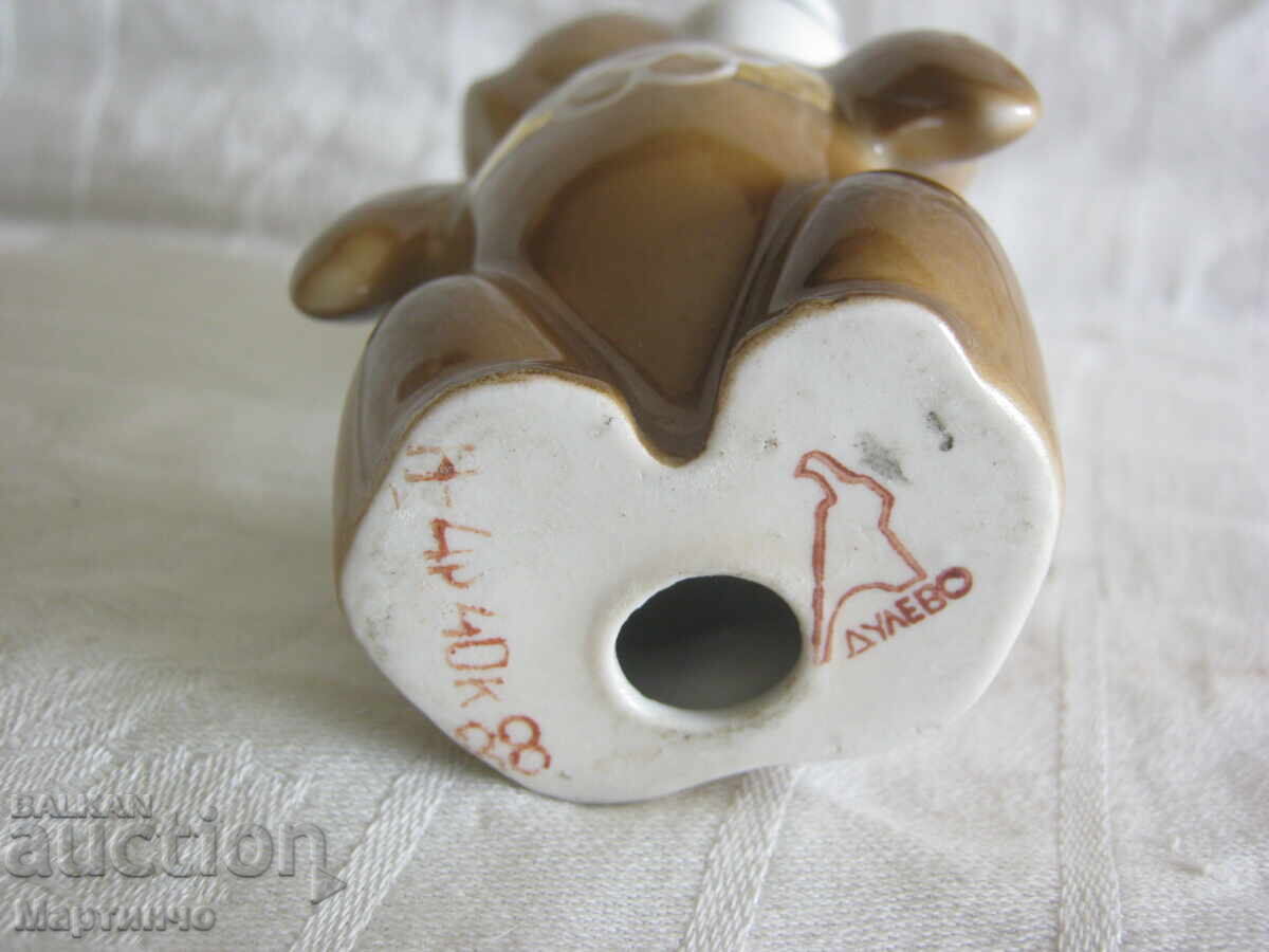 Стара Фигурка Порцелан Олимписка Мечка Миша 1980 - 7 Стара Фигурка Порцелан Олимписка Мечка Миша 1980 - 7