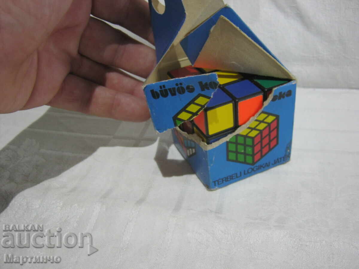 Licitație Jucărie veche cub Rubik original puzzle logic