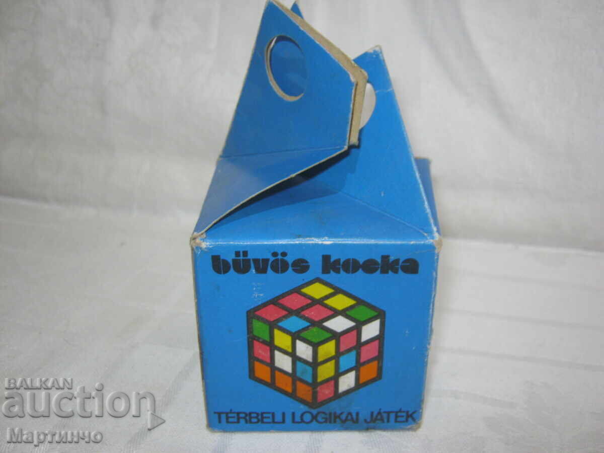 Jucărie veche cub Rubik original puzzle logic - 5