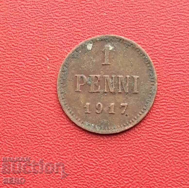 Rusia-Finlanda-1 penni 1917