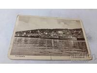 Carte poștală Tutrakan Vedere generală 1934