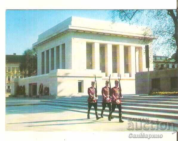 Card Bulgaria Sofia Mausoleul lui G. Dimitrov 1*