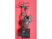 Αυθεντικό μικρό μπρούτζινο γλυπτό - πλαστική