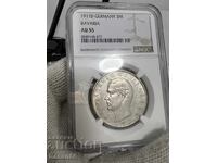 3 mărci 1911 (Bavaria) AU55