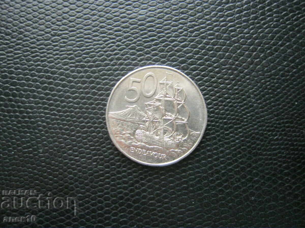 Νέα Ζηλανδία 50 σεντς 1982 β Νέα Ζηλανδία 50 σεντς 1982 β