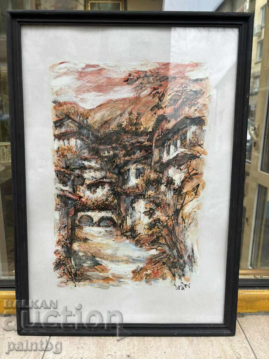 Разкошна българска картина. Подписана. с цена € 10.00 | 19.56 лв. Разкошна българска картина. Подписана. с цена € 10.00 | 19.56 лв.