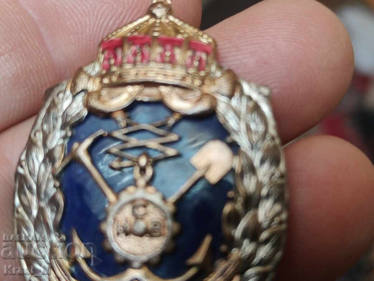 Insignă regală de ofițer perfectă "Trupe de geniu și geniu-minieri" - 7