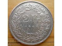 2 Francs 1988 - Switzerland