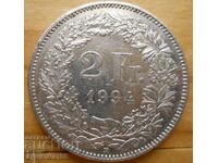 2 Francs 1994 - Switzerland