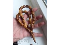 Beautiful old catalin bakelite prayer beads 33 + imam