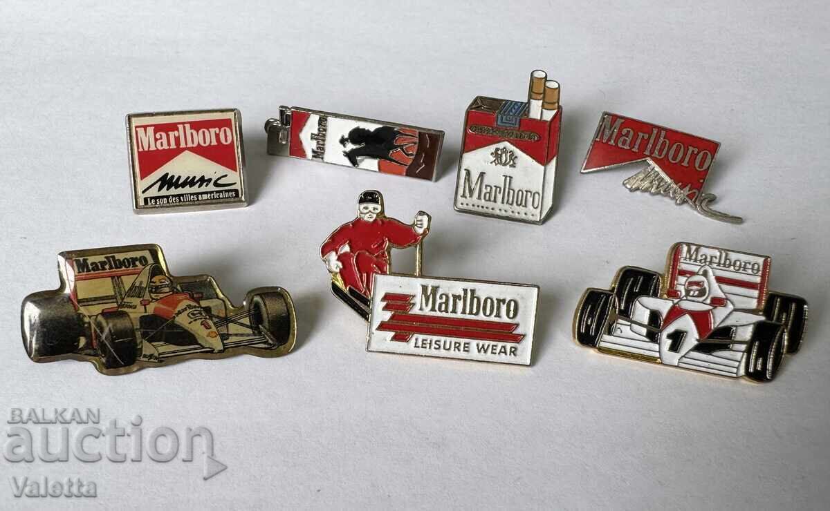 Доставка на Ретро колекция значки Marlboro
