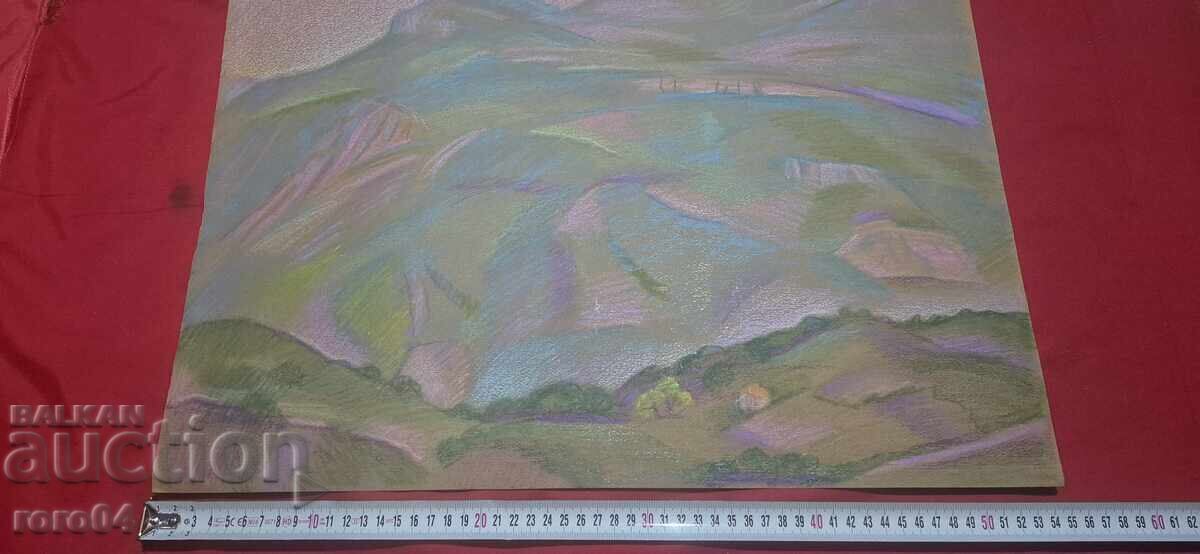 Livrarea PEISAJ DIN RODOPI I - PASTEL Livrarea PEISAJ DIN RODOPI I - PASTEL