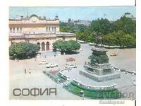 Carte poștală Bulgaria Sofia Piața „Adunarea Națională” 15*