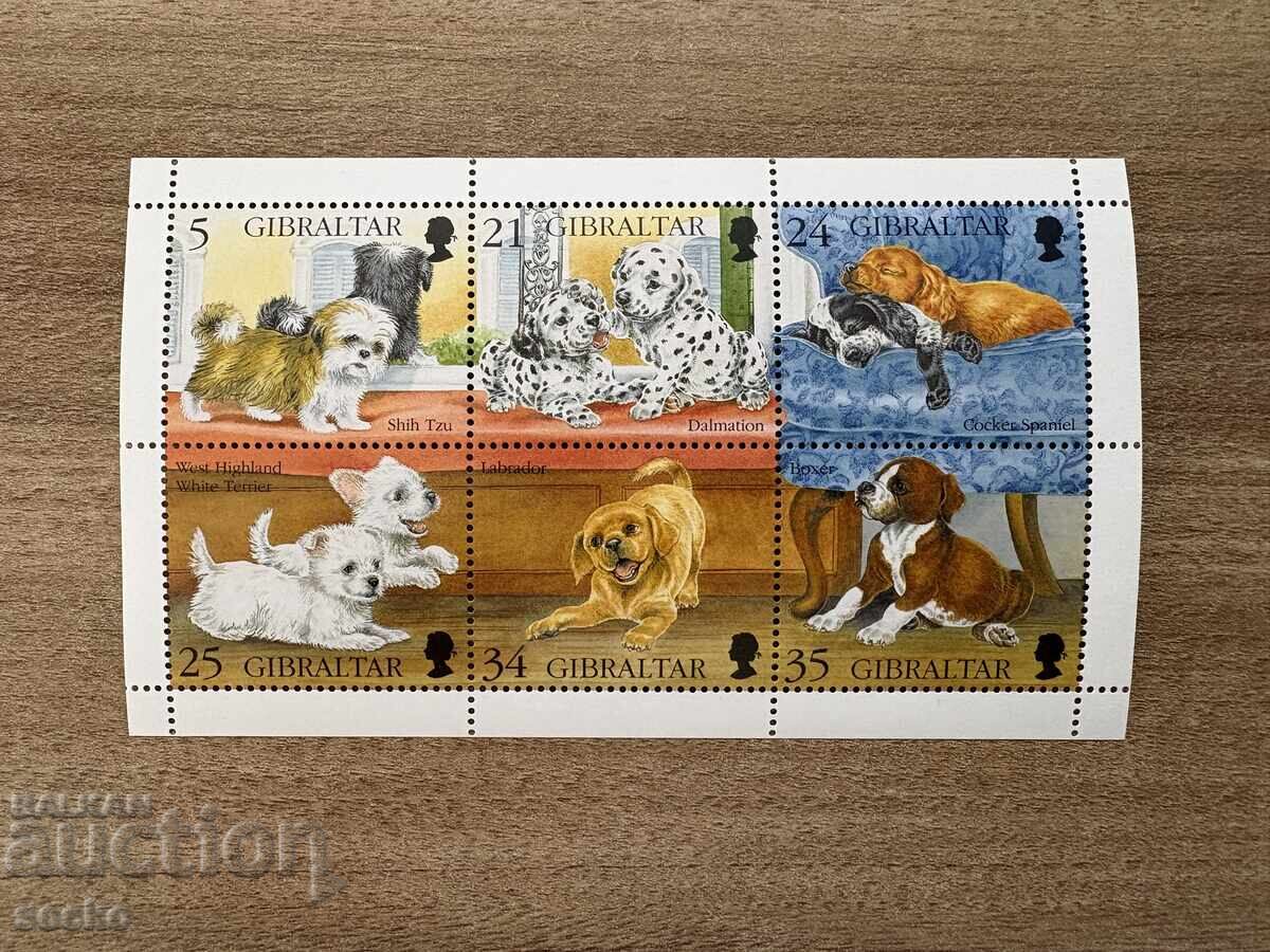 Gibraltar - Câini (1996) MNH