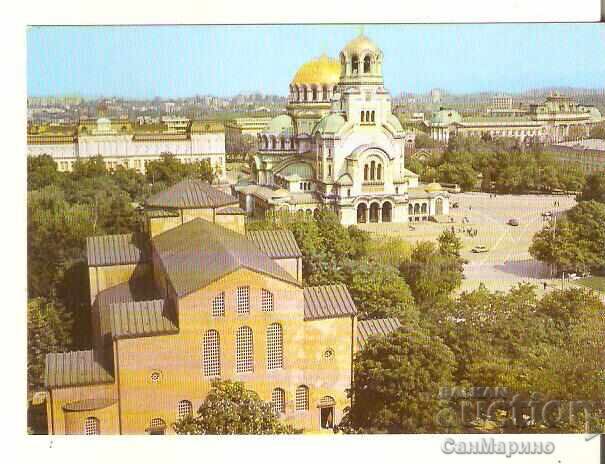 Carte poștală Bulgaria Sofia Biserica „Sf. Sofia” 5*