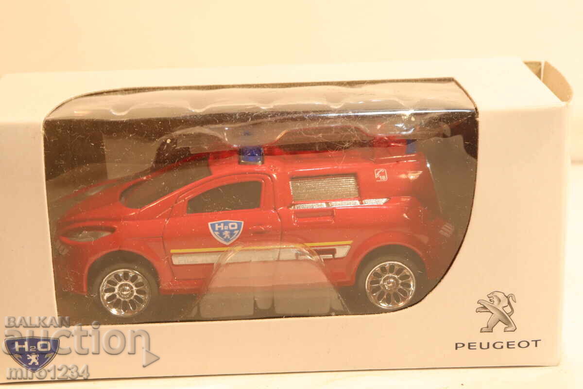 1/64 NOREV PEUGEOT MAȘINĂ DE POMPIERI JUCĂRIE MODEL 1/64 NOREV PEUGEOT MAȘINĂ DE POMPIERI JUCĂRIE MODEL