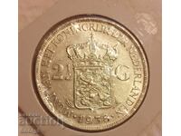 2 1/2 гулдена 1938 година - Сребро