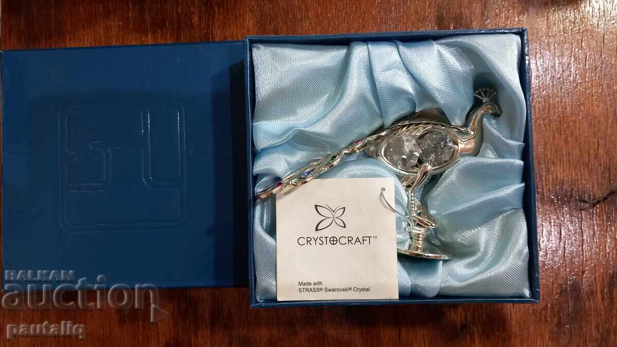 Delivery of PAUN FIGURINE SILVER SWAROVSKI